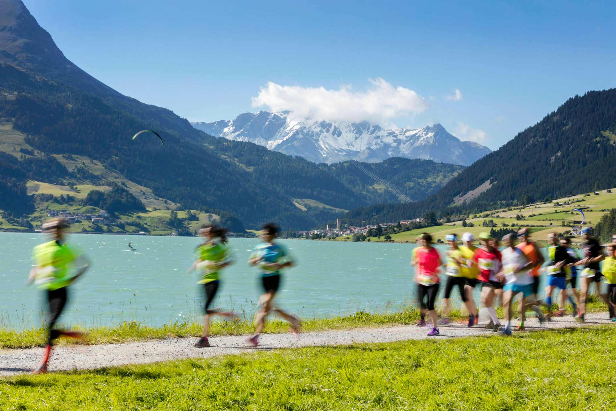 Reschensee Laufrunde
